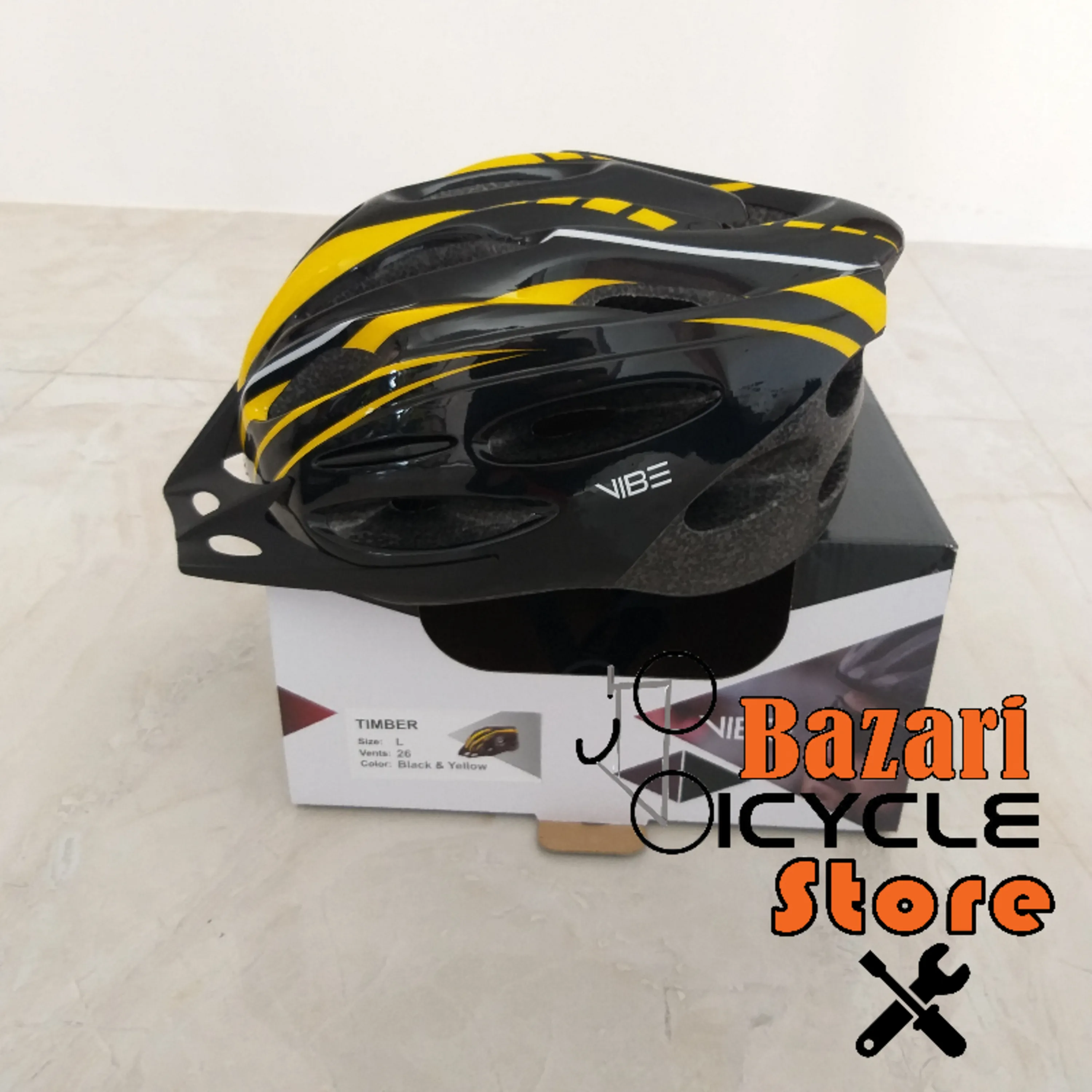 کلاه دوچرخه سواری وایب (VIBE) مدل TIMBER