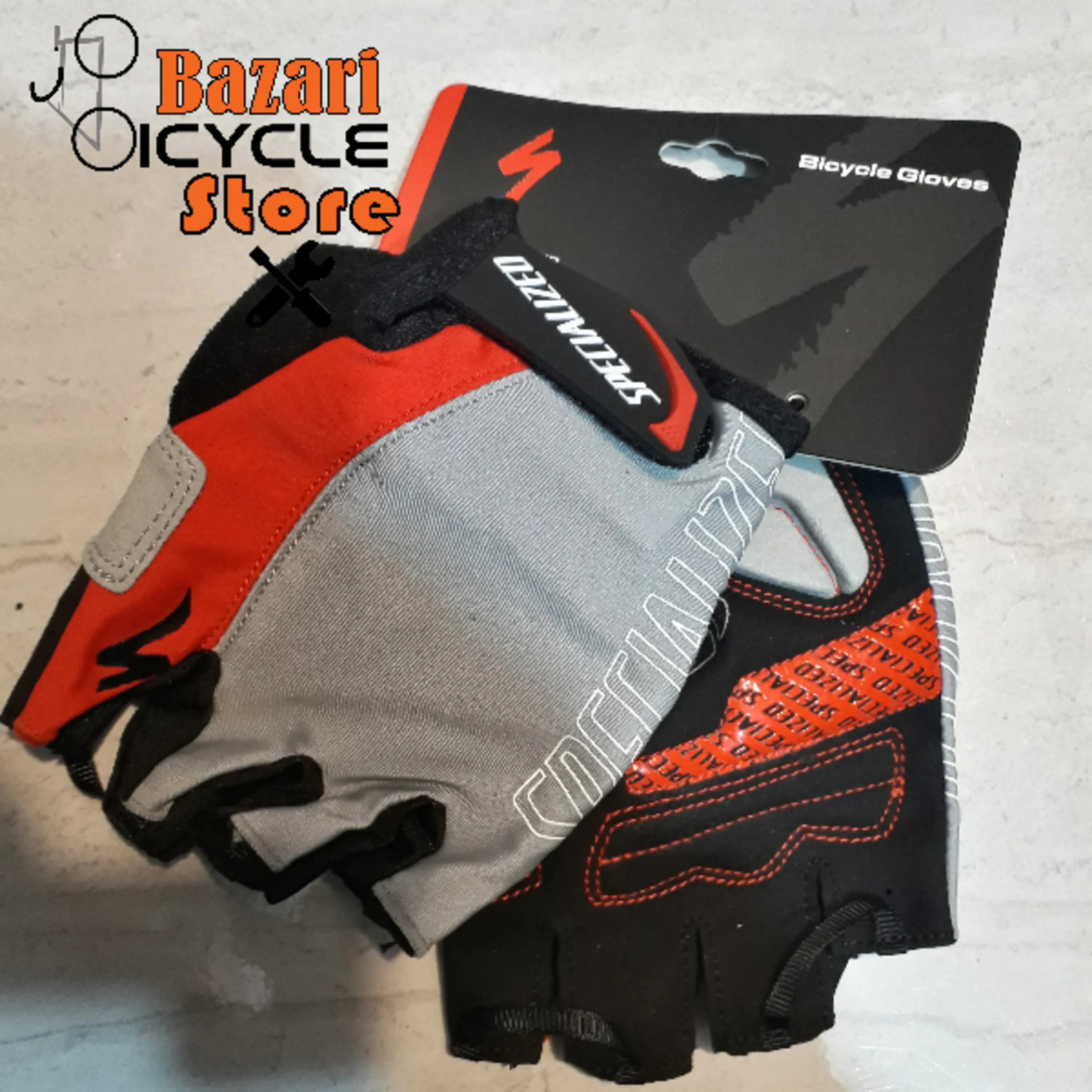 دستکش پرو ژِل انگشت کوتاه دوچرخه سواری اِسپِشِلایزد (SPECIALIZED)