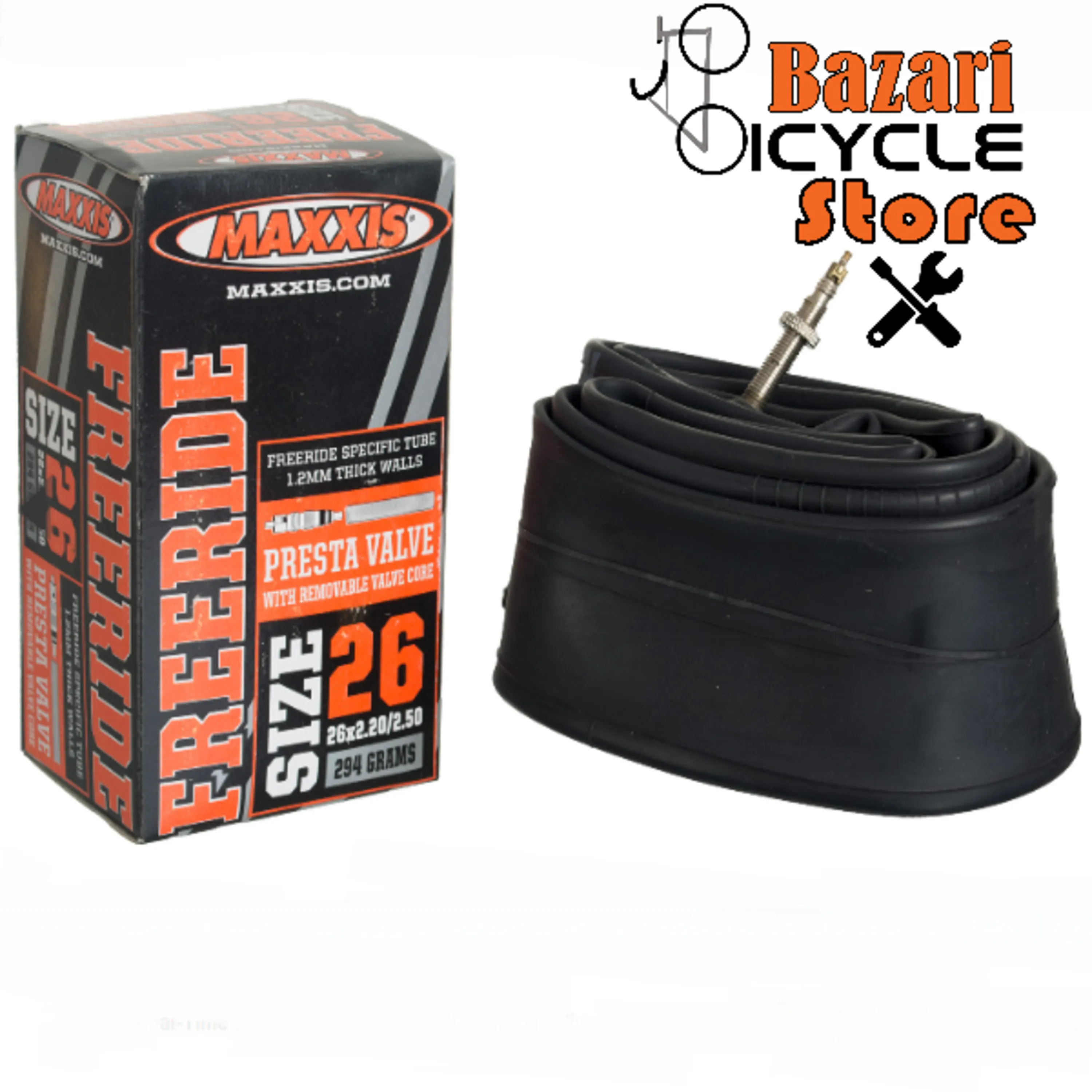 تیوب مکسیس (MAXXIS) سایز 26X2.20/2.50 والف پرِستا