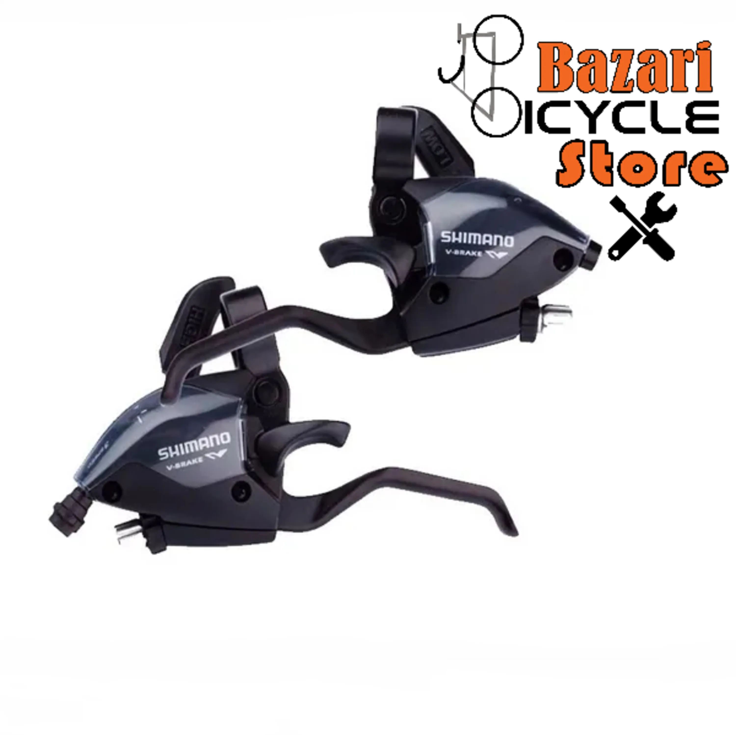 دسته دنده کتی 3X8 سرعته شیمانو (SHIMANO) مدل ST-EF510