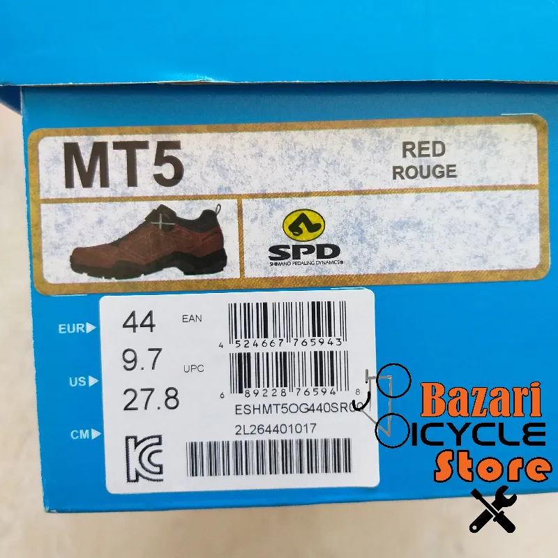 کفش دوچرخه سواری کوهستان شیمانو مدل (MT5) از نوع SPD gallery3