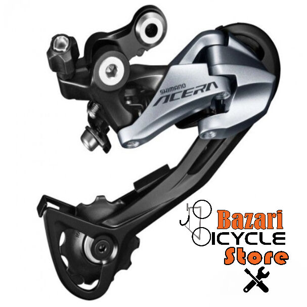 SHIMANO ACERA RD M3000 SHADOW 9SPEED REAR DERAILLEUR LONG CAGE