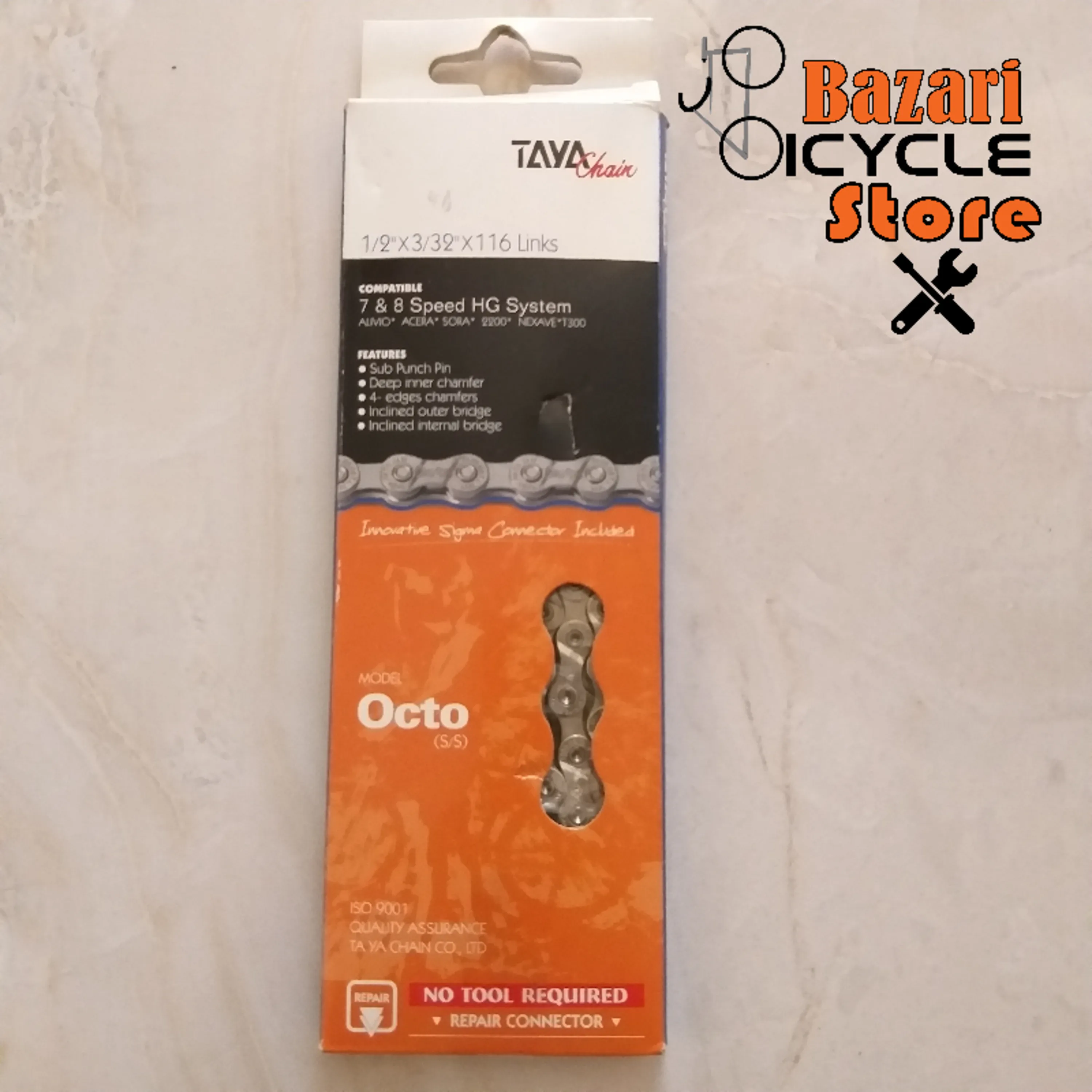 زنجیر 7/8سرعته تایا (TAYA) مدل OCTO