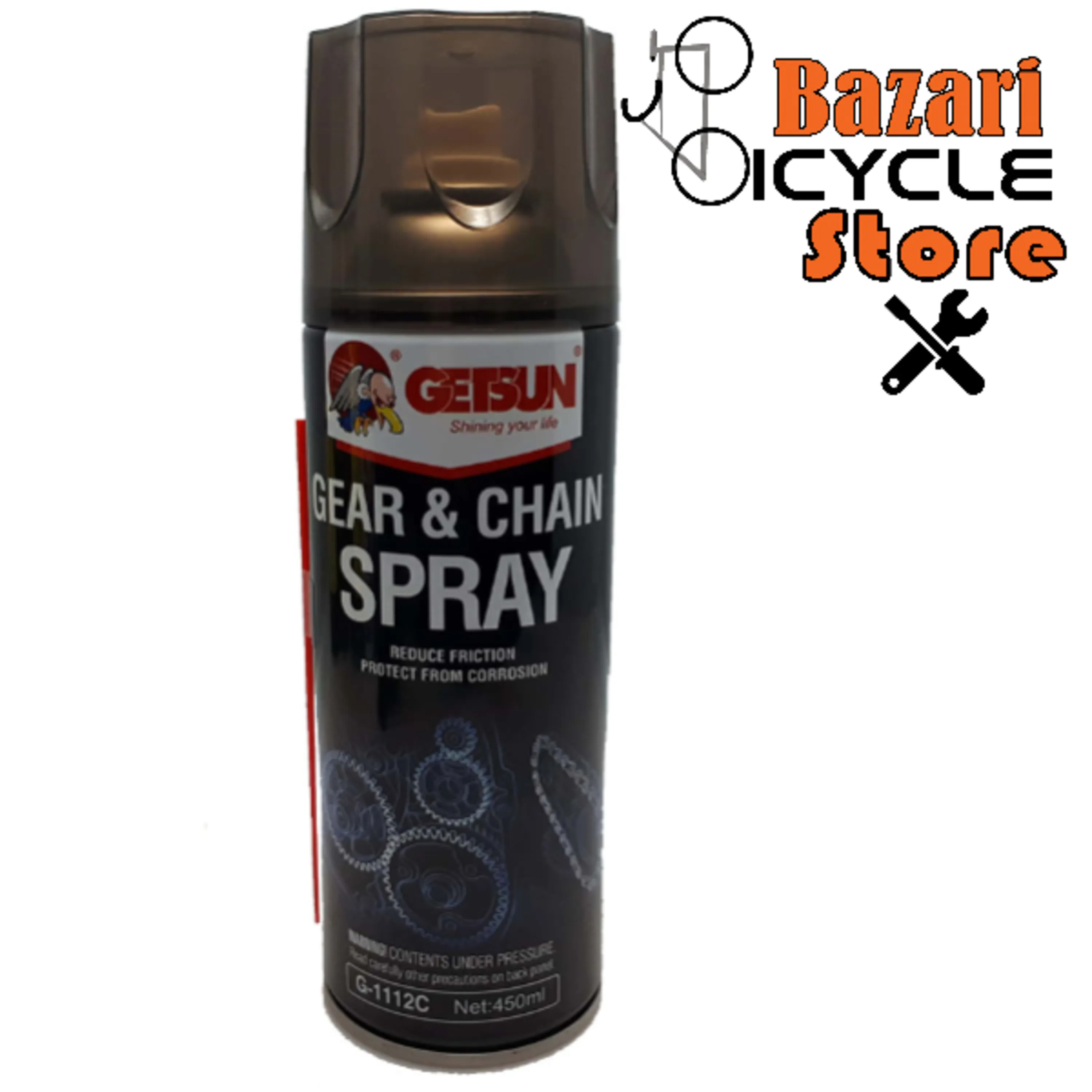 اسپری روان کننده دنده و زنجیر (GETSUN)