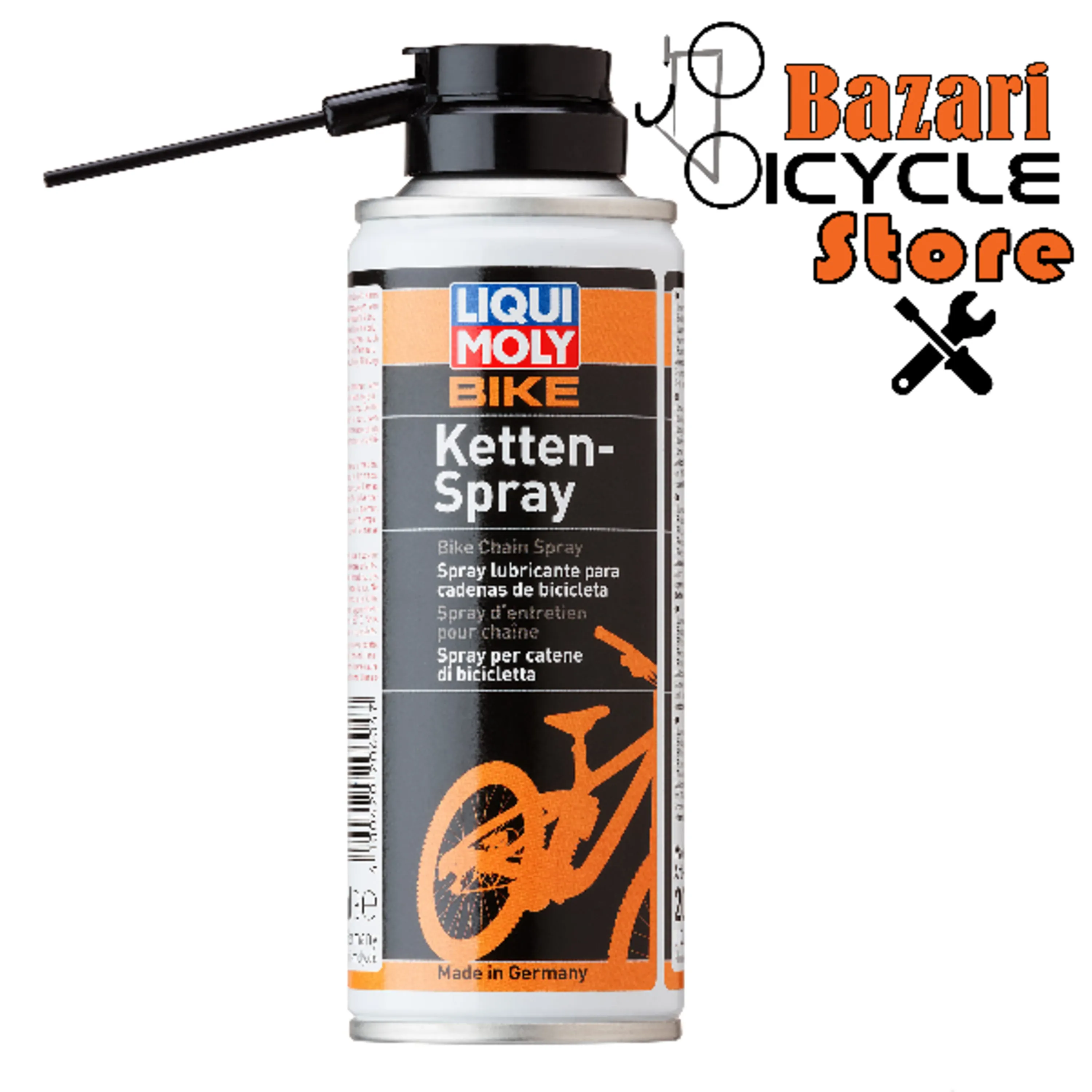 اسپری روان کننده زنجیر(LIQUI MOLY  6055 )مخصوص شرایط مرطوب و خشک