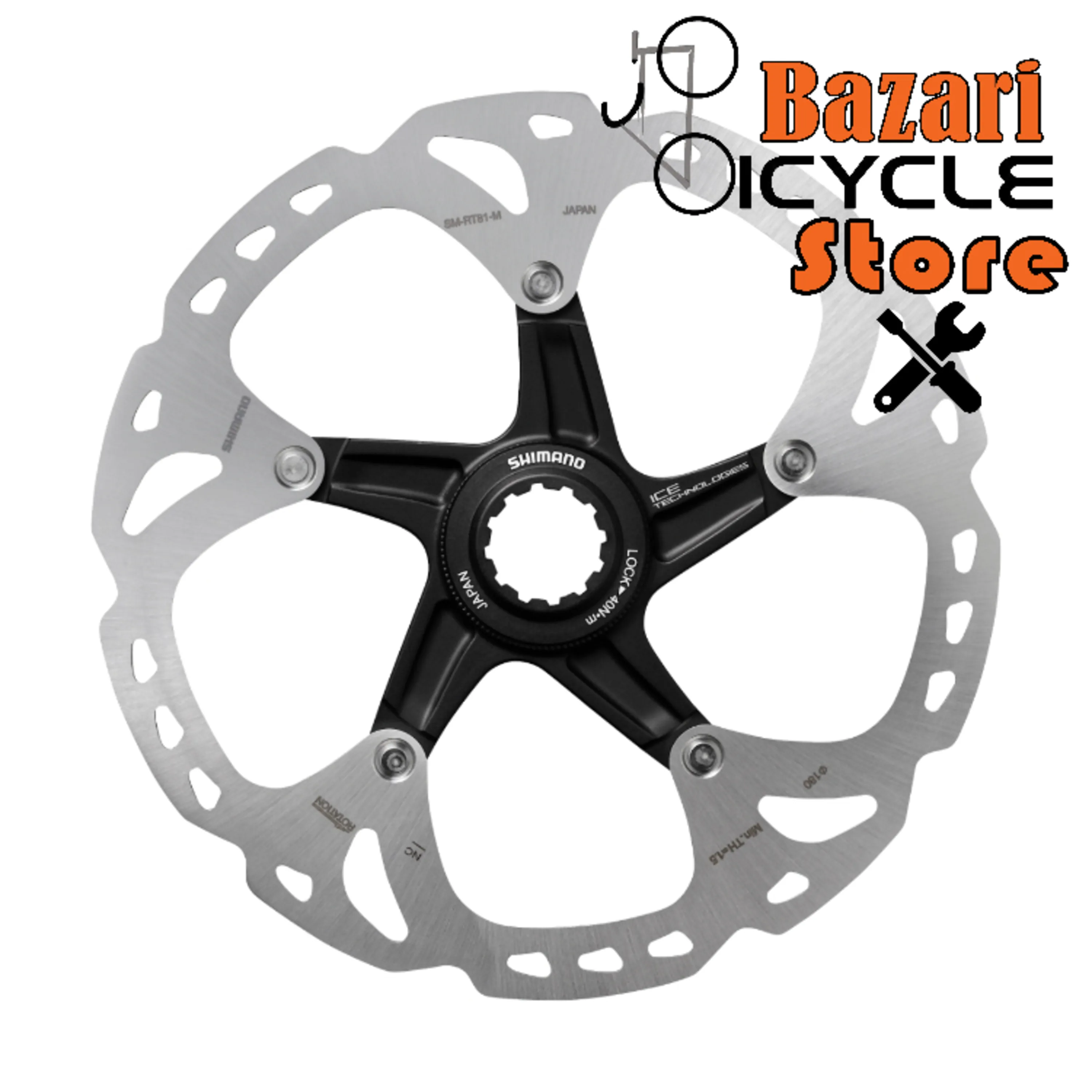 روتور شیمانو سنترلاک مدل SM-RT81 قطر 180 میلی متر