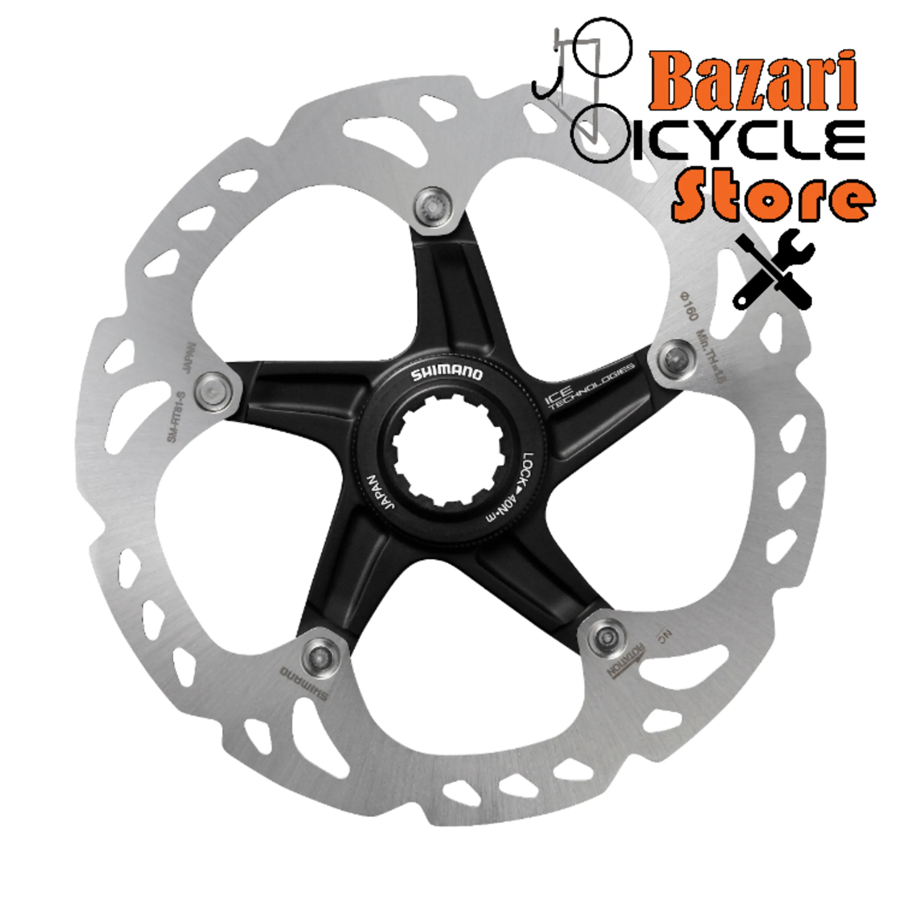 روتور شیمانو سنترلاک مدل SM-RT81 قطر 160 میلی متر