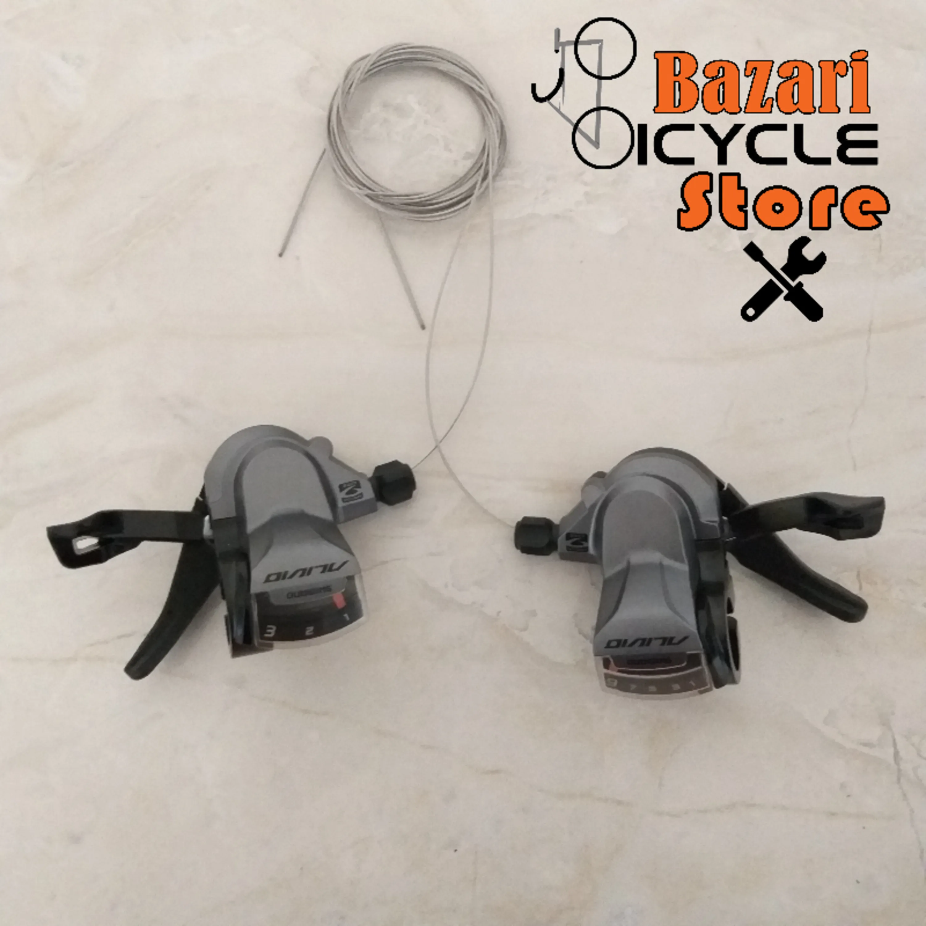 دسته دنده 3x9سرعته شیمانو الیویو (SHIMANO ALIVIO) مدل SL-M4000