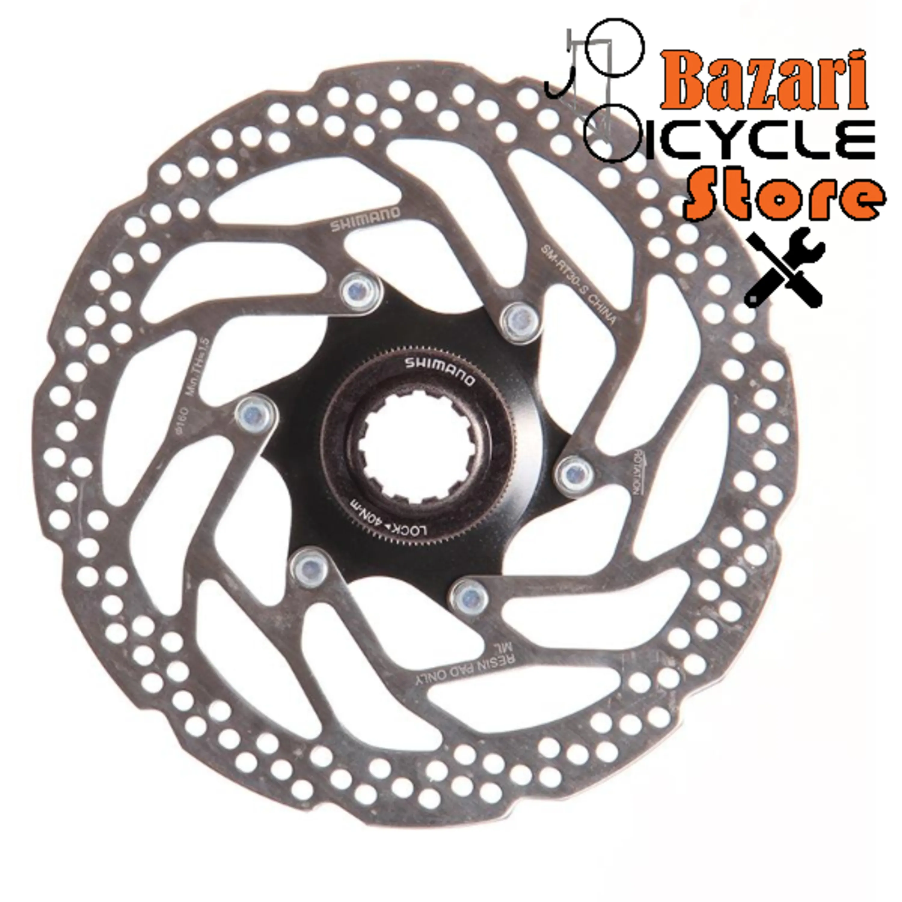 روتور  شیمانو سنترلاک مدل SM-RT30 قطر 160 میلی متر