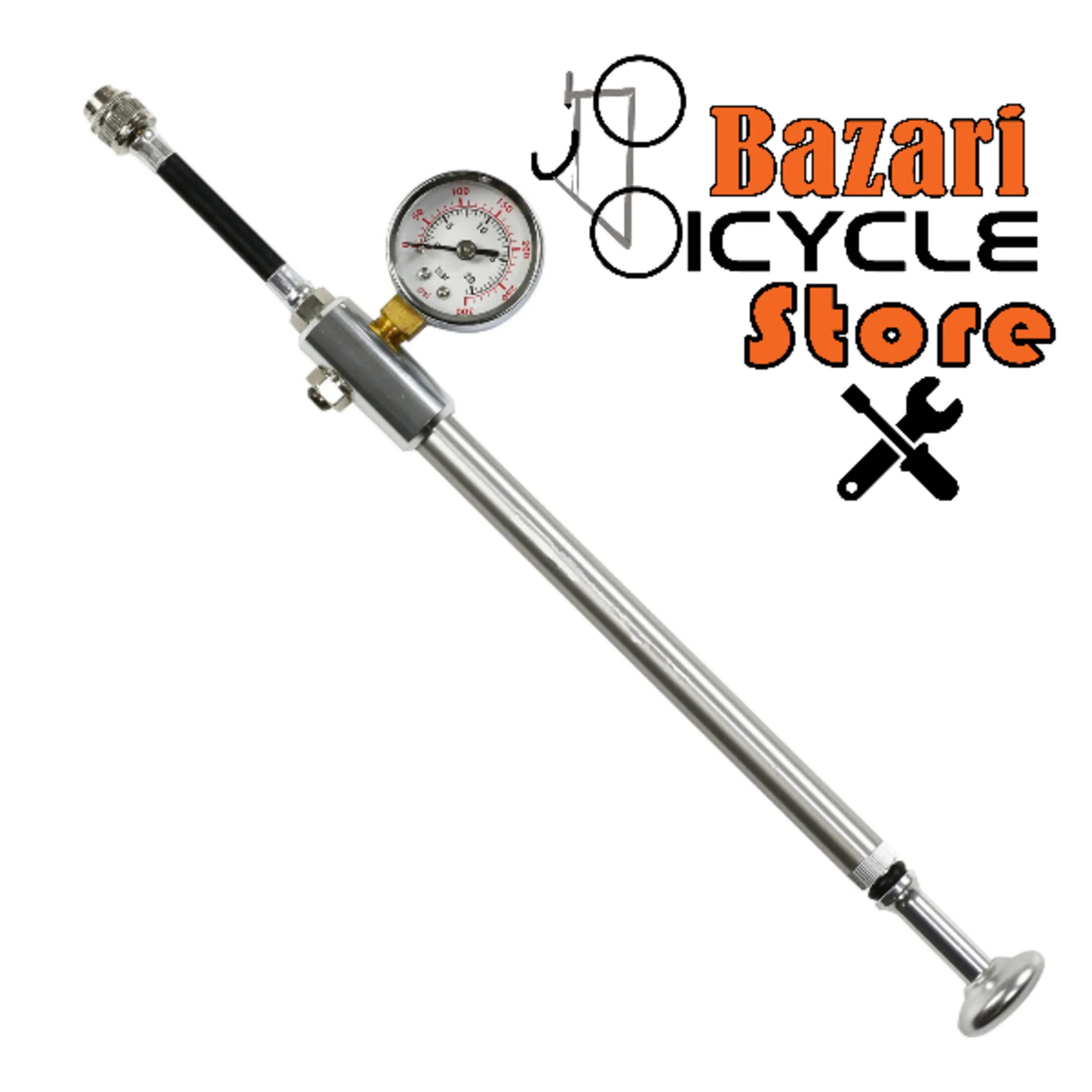 پمپ تنظیم باد کمک جاینت (GIANT) گیج دار